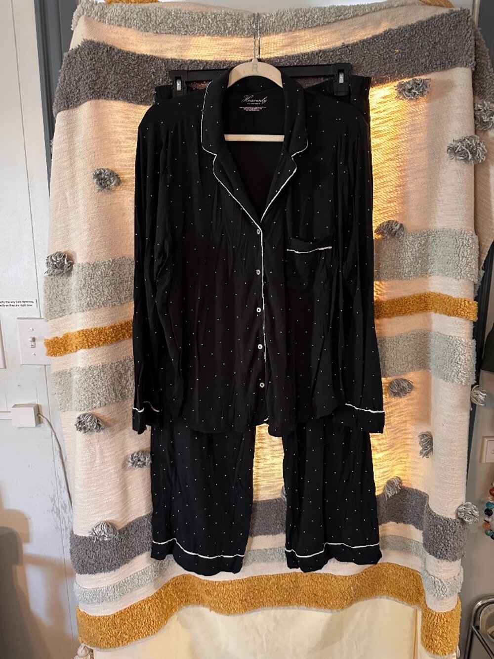 Victoria's Secret Women's Heavenly Modal Long-Sleeve Pajama Set - Size XL